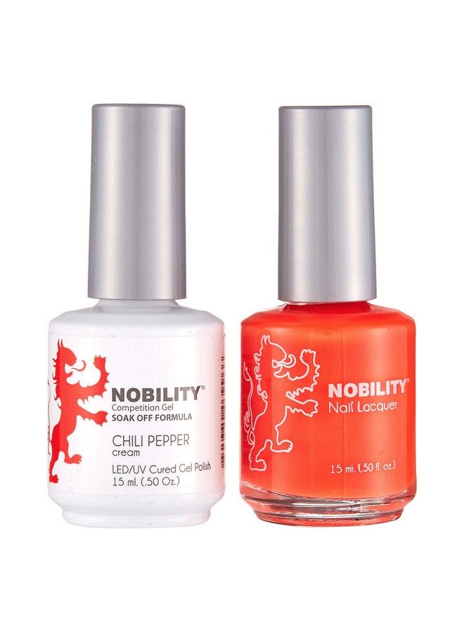 Lechat Nobility  Gel Polish & Nail Lacquer Set  Collection 3 (Chili Pepper Nbcs178)  - Image 2
