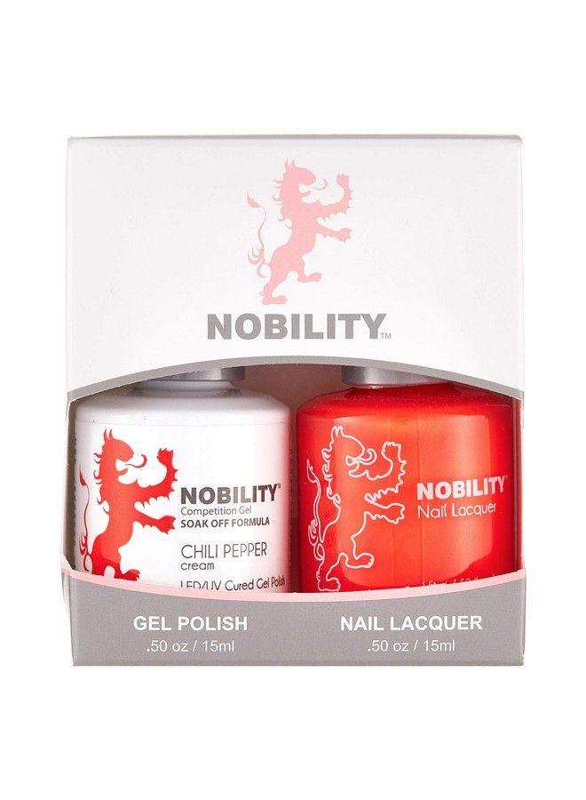 Lechat Nobility  Gel Polish & Nail Lacquer Set  Collection 3 (Chili Pepper Nbcs178)  - Image 4