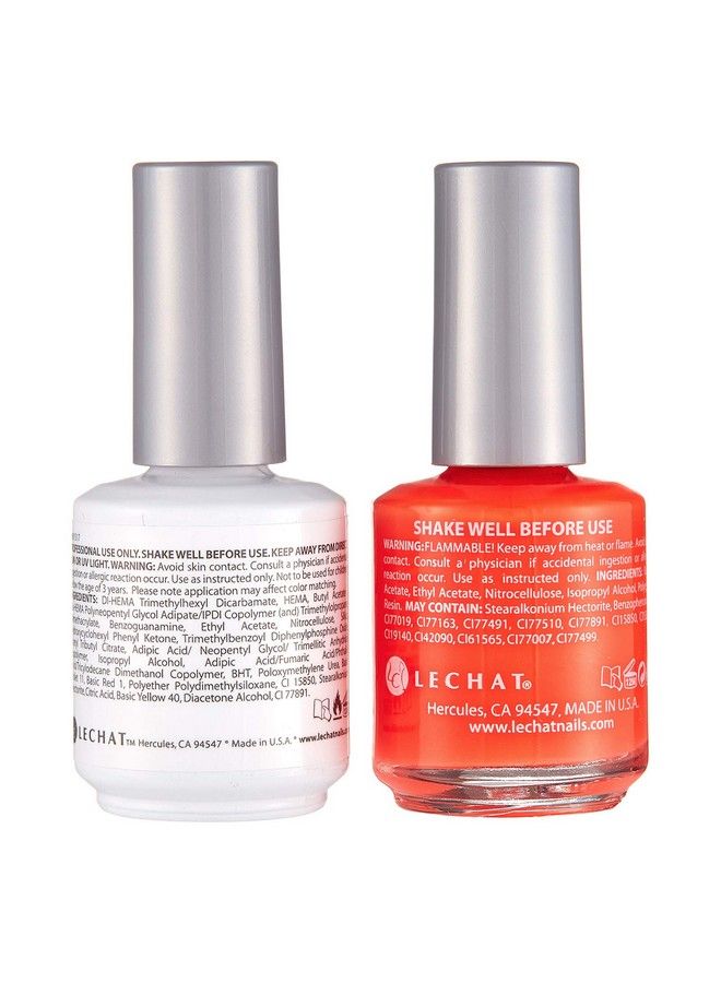 Lechat Nobility  Gel Polish & Nail Lacquer Set  Collection 3 (Chili Pepper Nbcs178)  - Image 3
