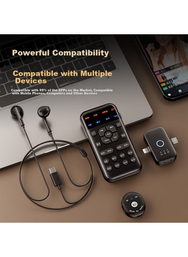 Soaiy Sa2 Live Sound Card Device Full Set Mobile Karaoke Artifact Earphone Microphone Integrated Machine Monitoring Headphone Professional Desktop Computer External Sound Changer Microphone Mixer Spec - Image 3