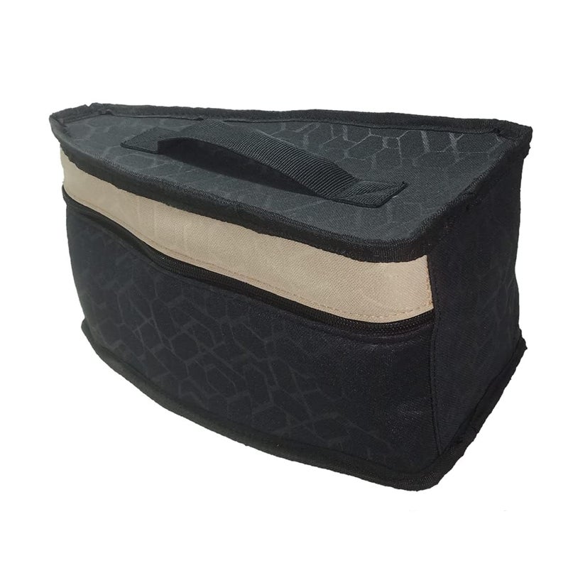 DHARMATMAJ Iron Storage Bag Iron Protective Cover Travel Iron Carrier Iron Tote with Handle Zipper Closure Dustproof Easy to Carry Iron Storage Case Holder Black - Image 5