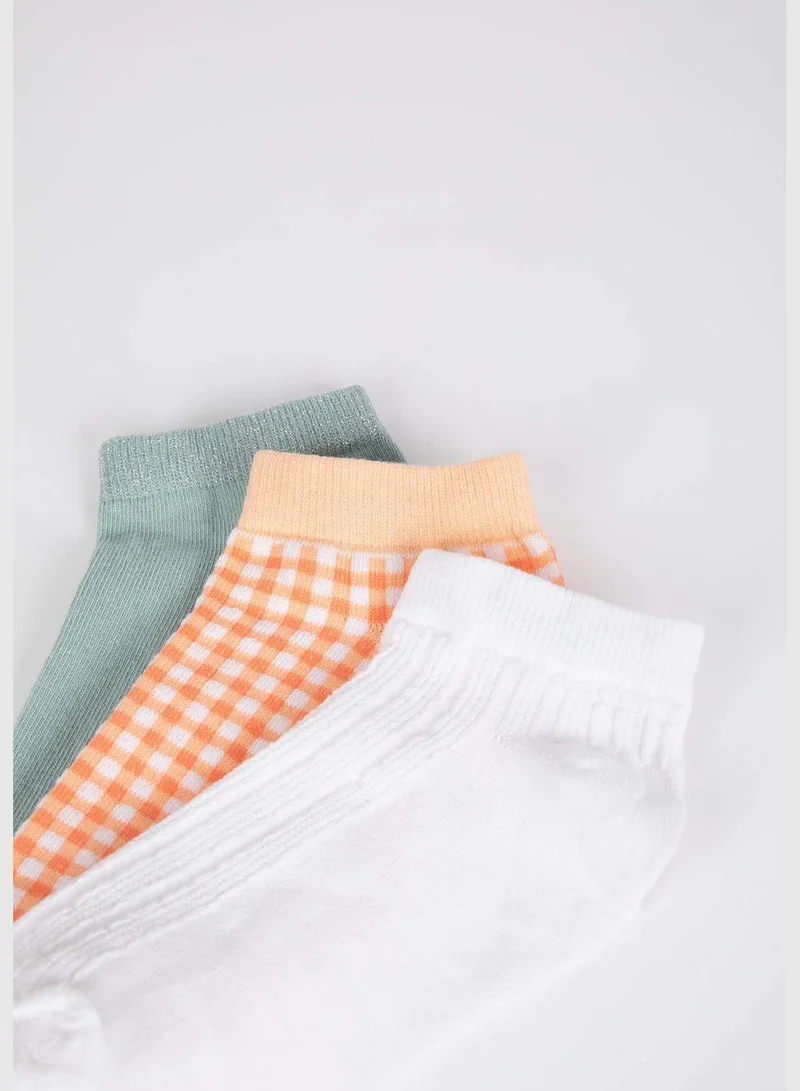 DeFacto 3 Pack Woman Low Cut Socks