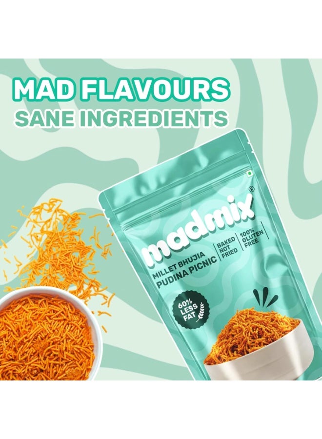 Jowar Bhujia Pudina Picnic (125g ) - Image 1