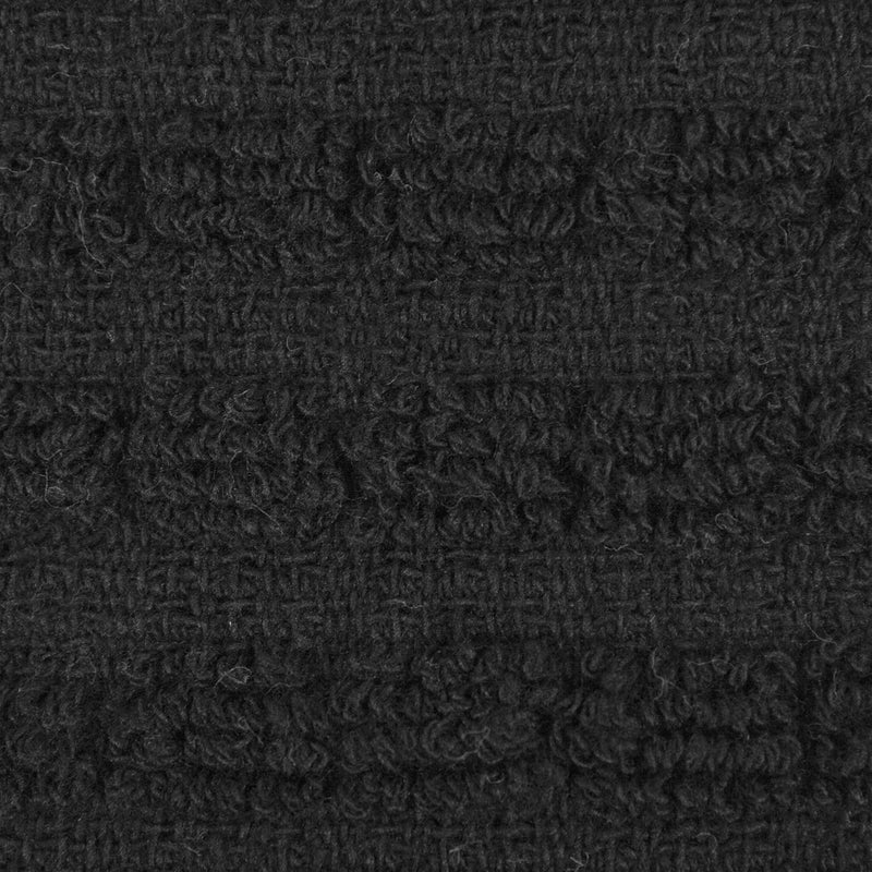 Ritz Royale Collection 100% Combed Terry Cotton, Highly Absorbent, Kitchen Dish Cloth Set, 13-3/4" x 12", 3-Pack, Solid, Black - Image 3