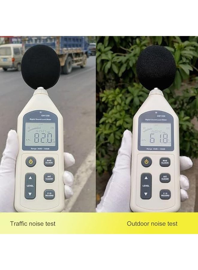 GM1356 Digital Sound Level Meter 30 130dB Noise Tester For Indoor Outdoor Use - Image 5