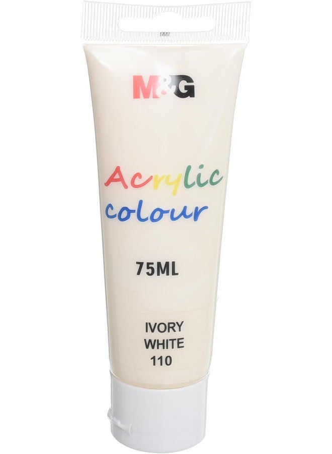 M&G Acrylic Colour Tube, Clean Art Creation, Vibrant Pigment, 75ml - Image 1