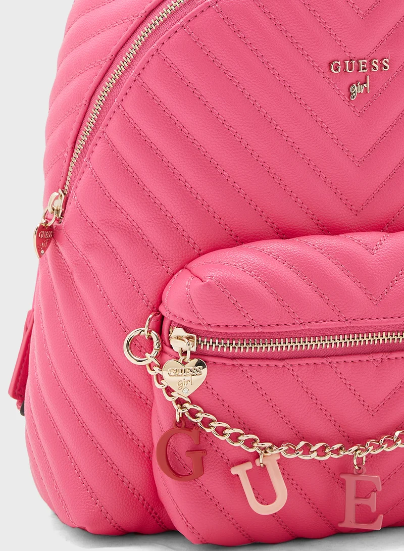 GUESS Kids Printed Backpack