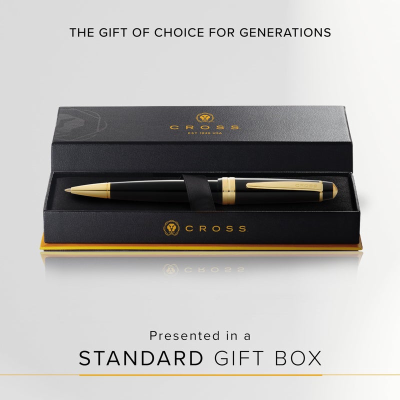 Cross Bailey Light Polished Black Resin and Gold Tone Ballpoint Pen - Image 4