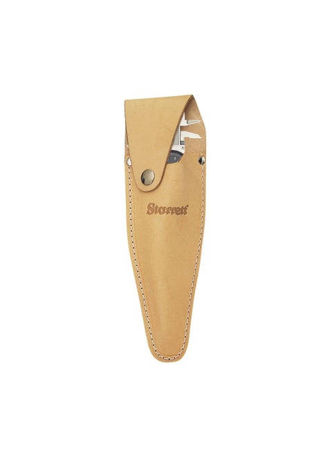 Starrett Premium Leather Holster for 6Inch Dial Caliper  Durable Protection Easy Access Secure Fit  Precision Tool Accessory  915