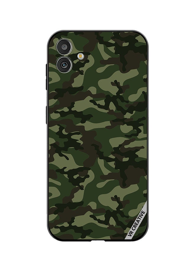 VR CREATIVE Protective Case Cover For Samsung Galaxy F14 Camouflage Green Design Multicolour - Image 1