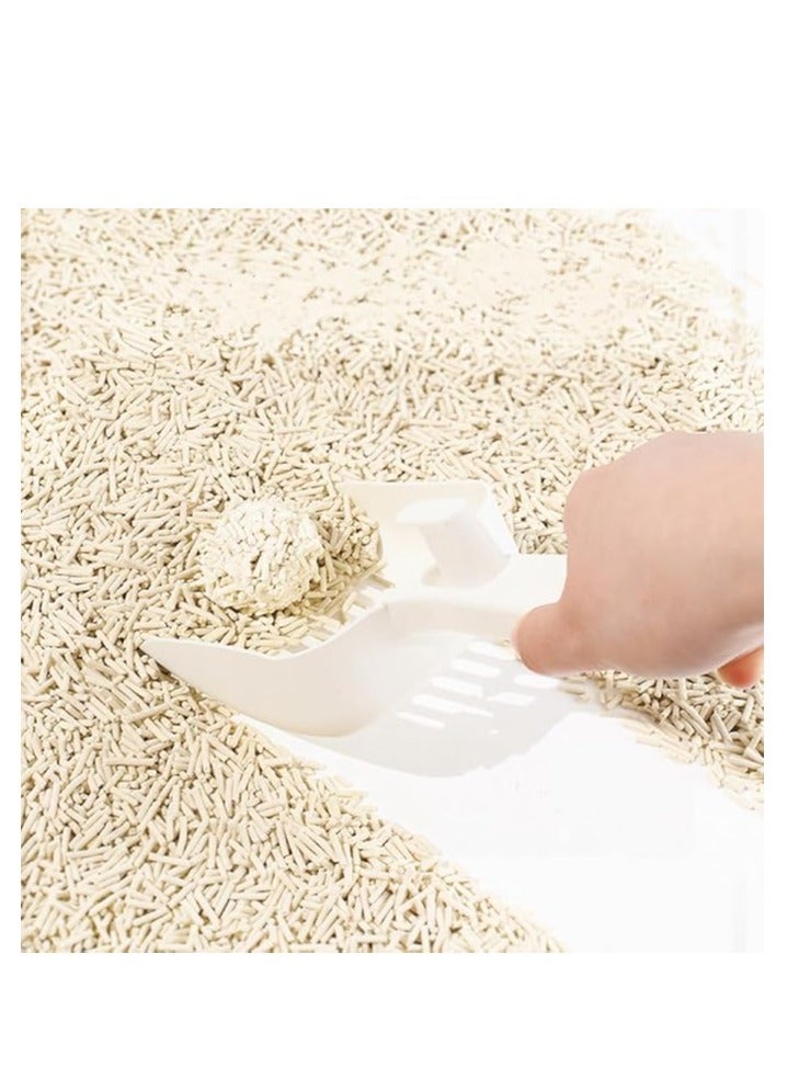 قمامة قطط توفو، حبيبات قمامة قطط متكتلة قابلة للتصريف، قمامة قطط طبيعية نقية خالية من الغبار، تتبع منخفض، قمامة قطط فائقة الامتصاص 6 لتر، 2.5 كجم/كيس، عبوة من قطعة واحدة (نكهة فحم الخيزران) - Image 4