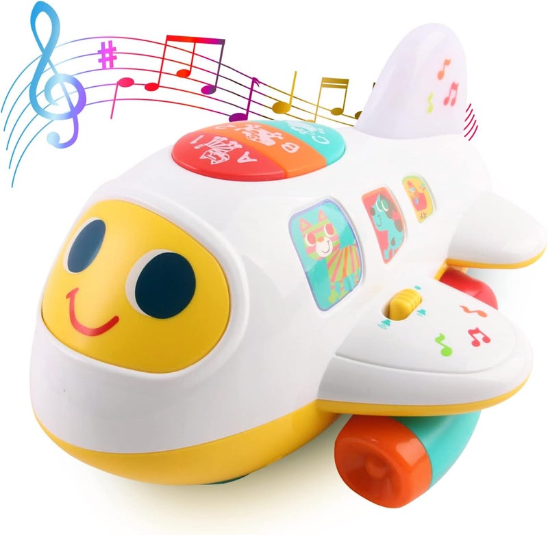 CoolToys Hola My First Plane Airplane Toy for Toddlers and Babies - Learning Letters, Numbers, and Colors - Image 1