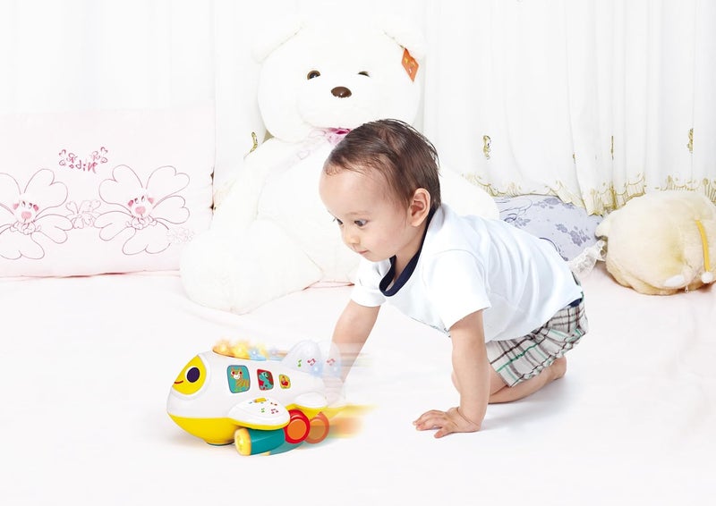 CoolToys Hola My First Plane Airplane Toy for Toddlers and Babies - Learning Letters, Numbers, and Colors - Image 2