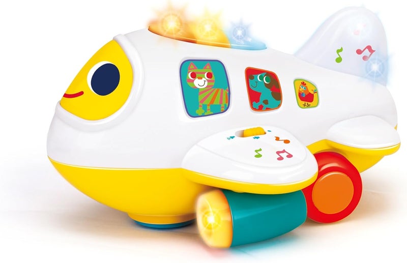 CoolToys Hola My First Plane Airplane Toy for Toddlers and Babies - Learning Letters, Numbers, and Colors - Image 4