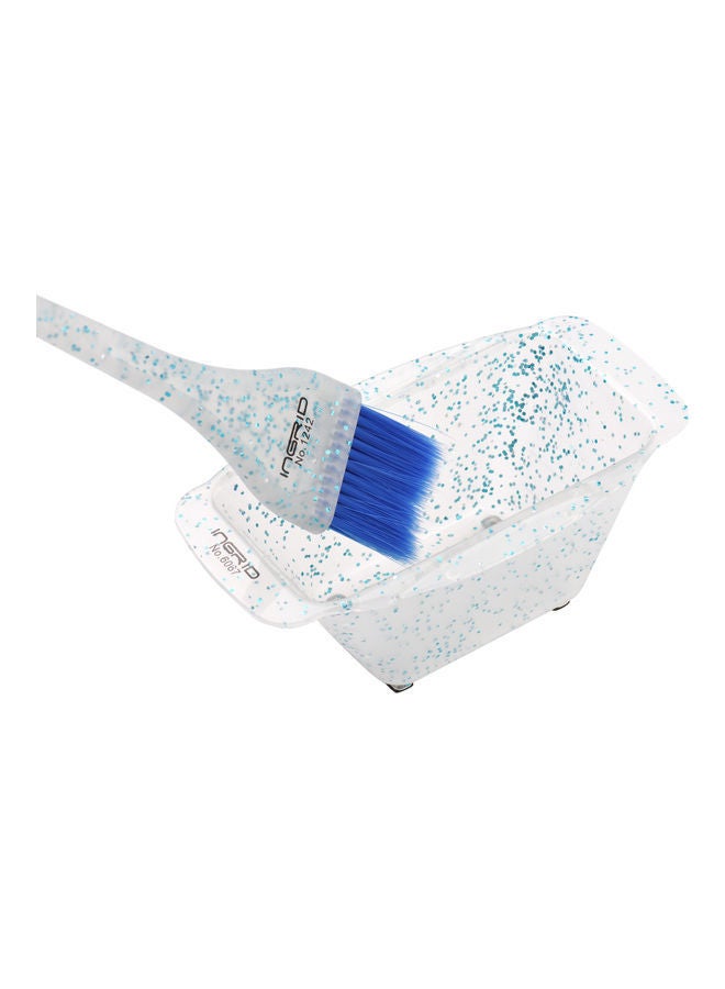 إسكدنيا مجموعة صبغ الشعر الاحترافية لصالونات التجميل مكونة من 3 قطع أزرق-أبيض - Image 3