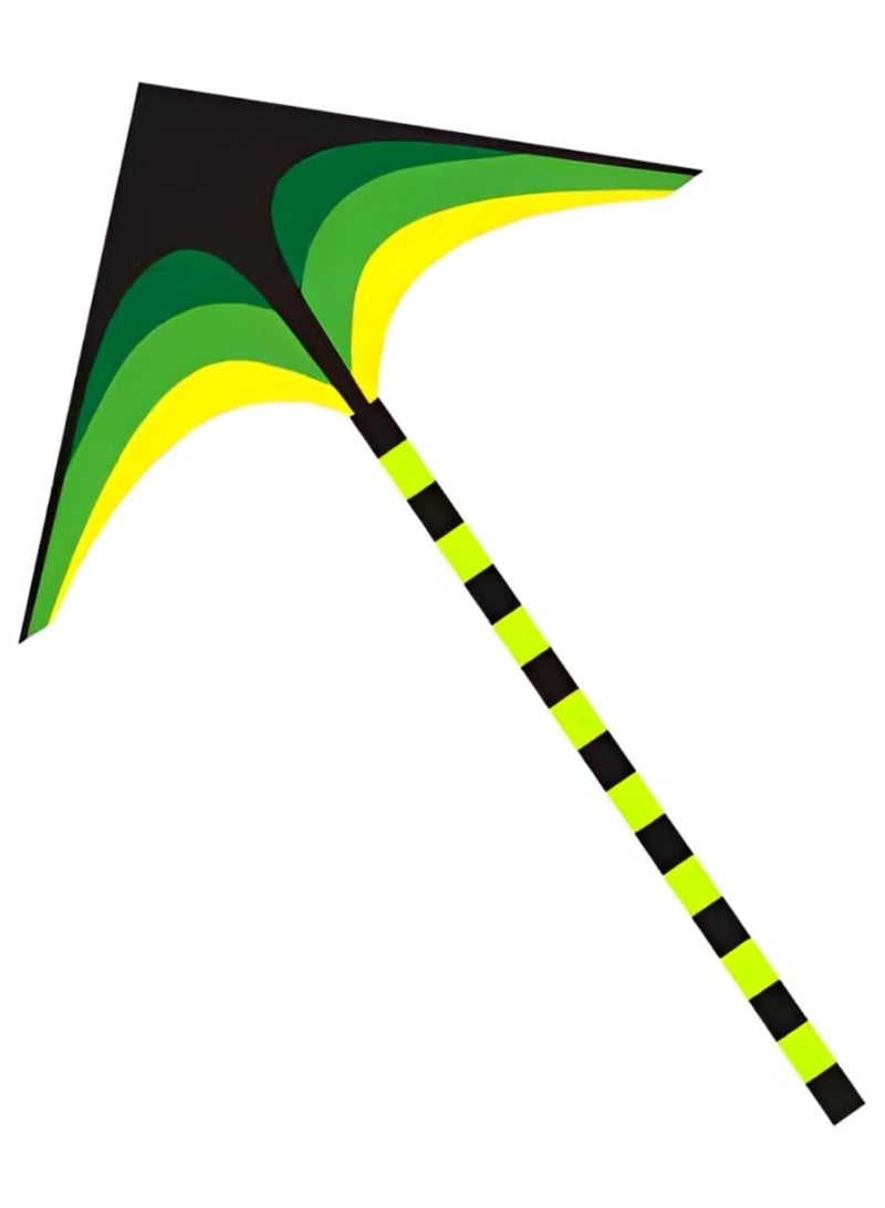 معاني طائرة ورقية من مانيس للأطفال، لعبة طائرة كبيرة مقاس 160×80 سم، ألعاب شاطئ للأولاد والبنات، طائرة ورقية سهلة الطيران بخط واحد مع مقبض، متعة خارجية لجميع الأعمار - Image 1