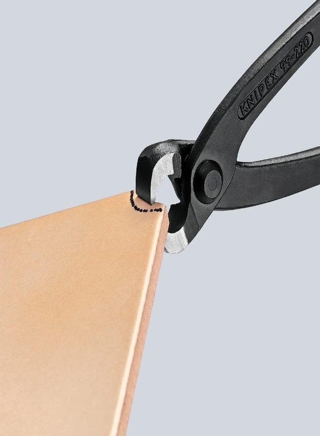 Knipex 99 00 220 Concreters Nippers, Black, 220 mm - Image 2
