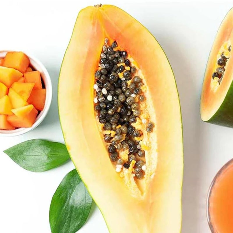 COSMO جل استحمام كوزمو لتفتيح البشرة من البابايا 1000 مل، مستخلص البابايا لبشرة ناعمة ومتألقة، يزيل خلايا الجلد الميتة، للرجال والنساء - Image 3