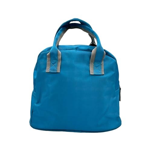 JUTEKA Insulated Travel Lunch Bag | Tiffin Bag | Storage Bag | Hand Bag for Kids, Office, School, Picnic, College (Teal Blue) - Image 5
