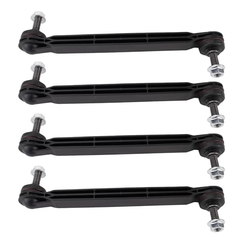 TRQ Front & Rear Sway Bar Stabilizer Link Set Compatible with 2016-2018 Fiat 500X 2015-2019 Jeep Renegade - Image 1