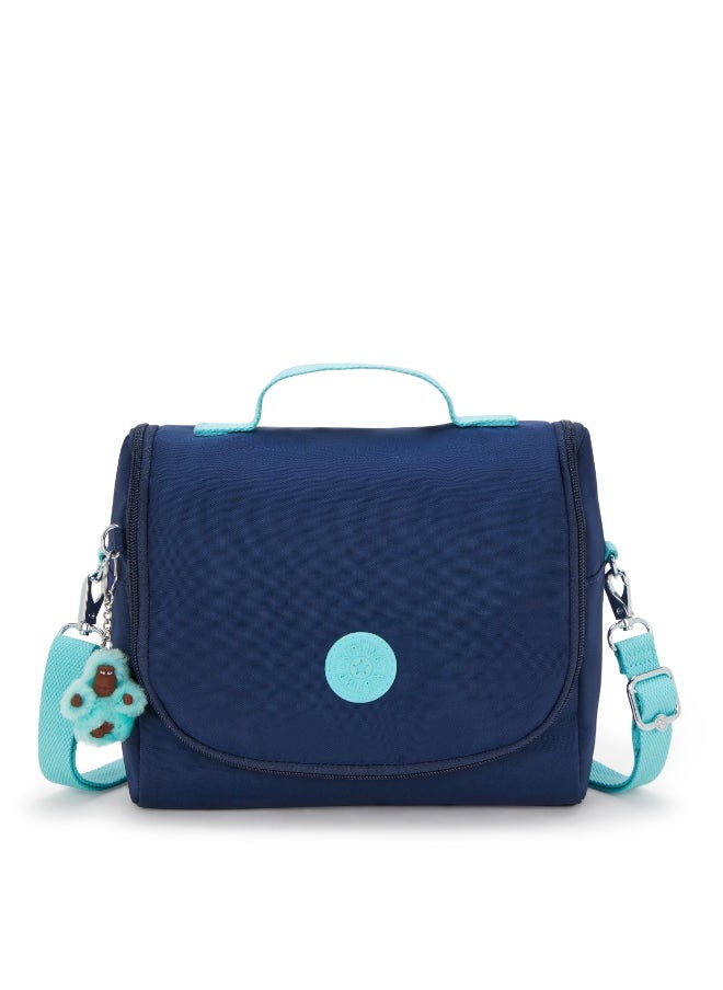 kipling New Kichirou Insulated Kids School Lunchbag with Trolley Sleeve, 0.27 kgs, 6L - Resort Navy (Mixed Colors)  - Image 1