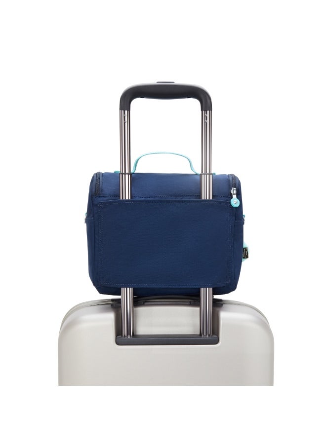 kipling New Kichirou Insulated Kids School Lunchbag with Trolley Sleeve, 0.27 kgs, 6L - Resort Navy (Mixed Colors)  - Image 4