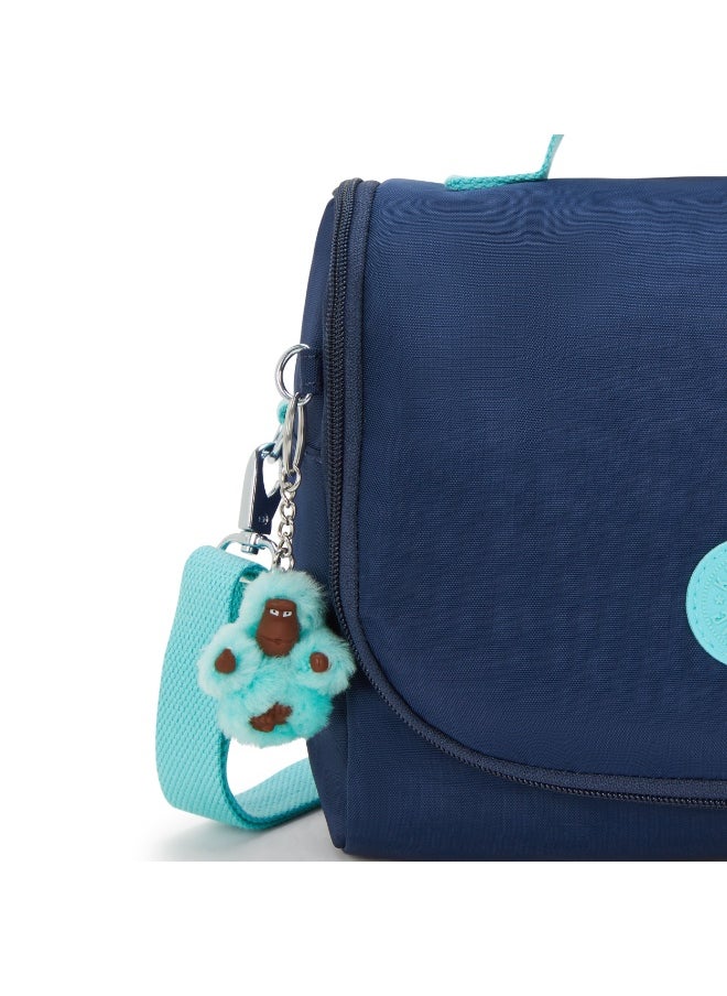 kipling New Kichirou Insulated Kids School Lunchbag with Trolley Sleeve, 0.27 kgs, 6L - Resort Navy (Mixed Colors)  - Image 3