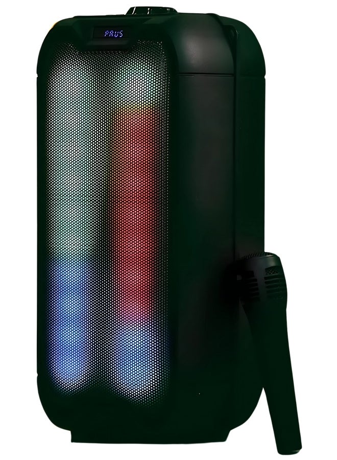 ZQS4235 Wireless Multi Colour Changing Party Speaker Multiple Inputs & Microphone  - Image 2