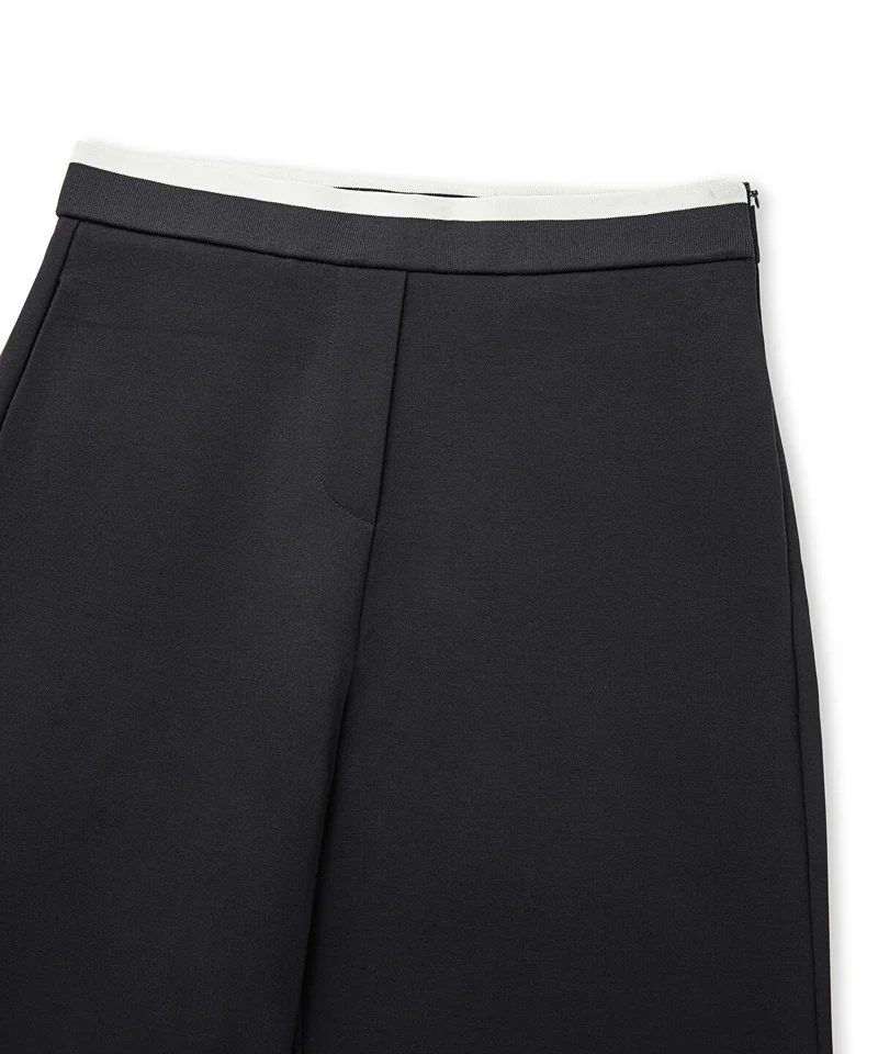 Ipekyol  Contrast Waist Culotte Trousers for Women | Best Price UAE