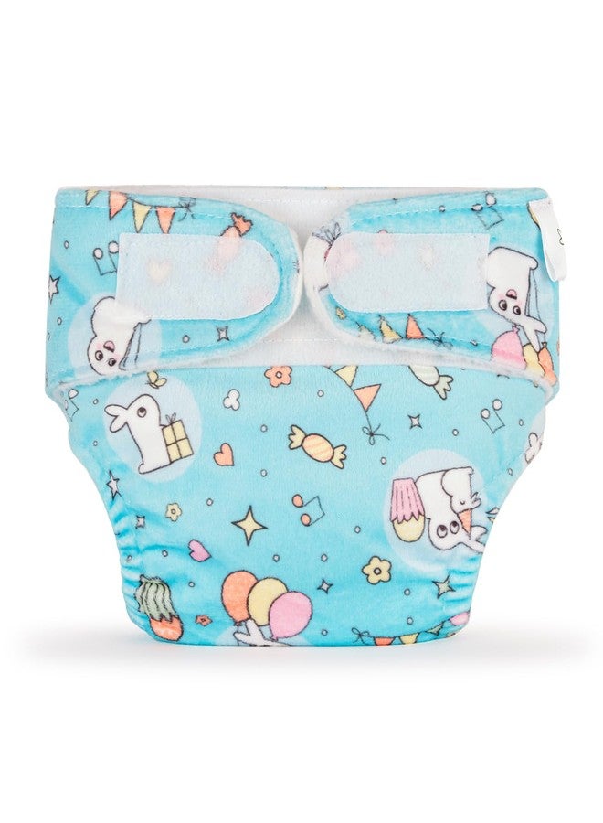 SuperBottoms Newborn UNO Premium Cloth Diaper with Insert (0 to 3m) | Washable & Reusable Diaper with Organic Cotton Pad | Superior Absorption | Waterproof | SuperDryFeel™ Layer | Super Soft & Gentle - Image 2