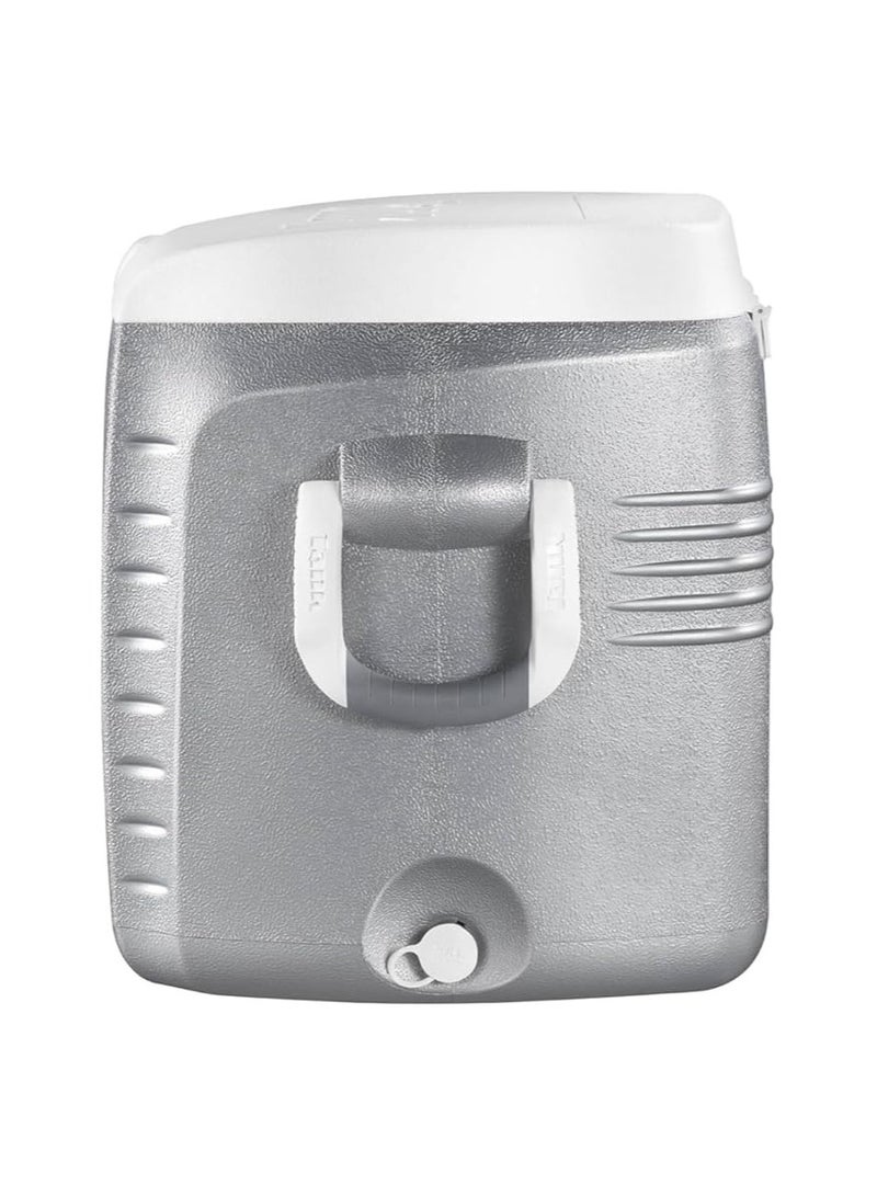 TANK 45L Tank Ice Box Cooler – Large Insulated Ice Chest for Camping, Fishing, Beach & Travel, Heavy-Duty & Leak-Proof, Keeps Ice for Hours, Silver – 1 Year Warranty - Image 3