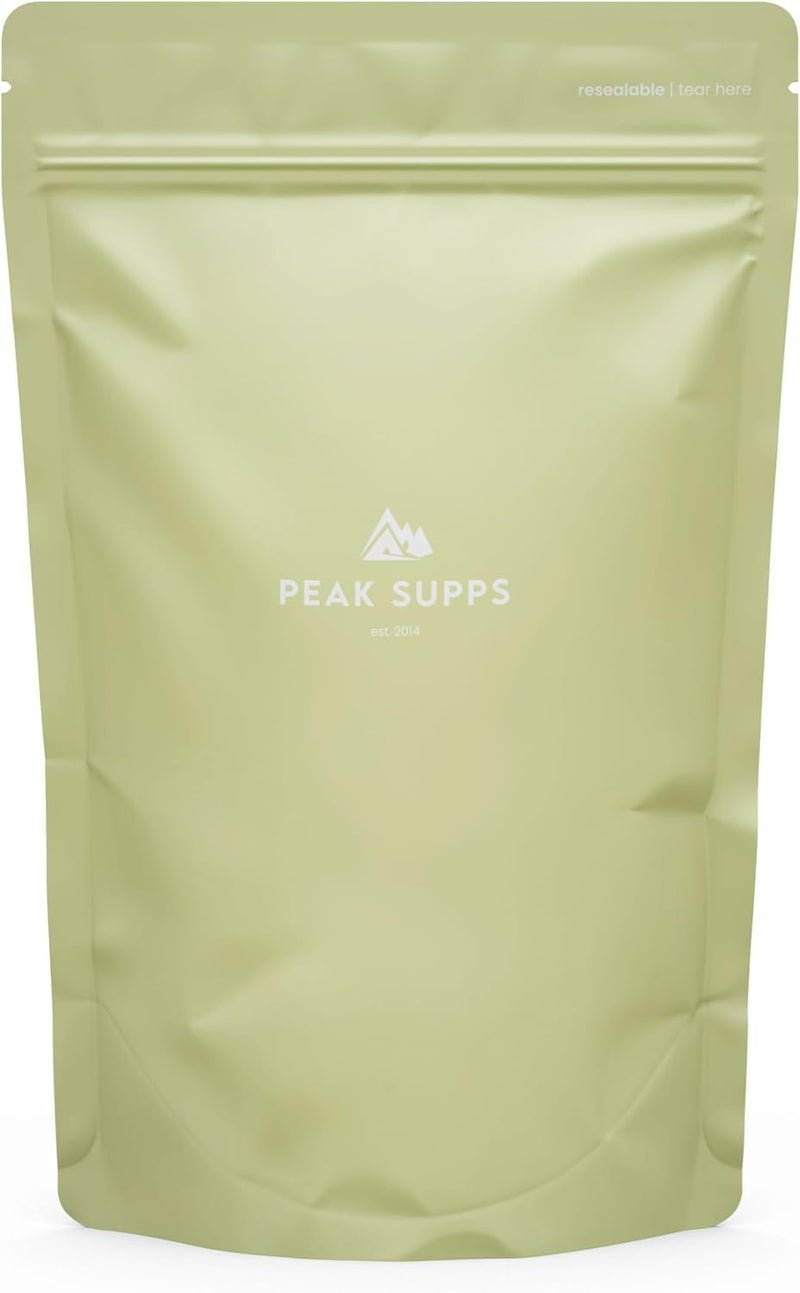peak supps مسحوق شاي ماتشا الأخضر 1 كجم من بيك سابس التعبئة قد تختلف - Image 1