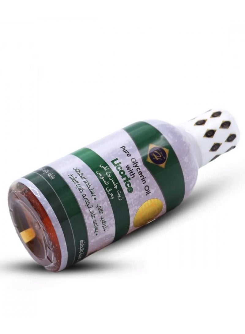 كنوز اتش زيت جلسرين نقي بعرق السوس 200مل - Image 2