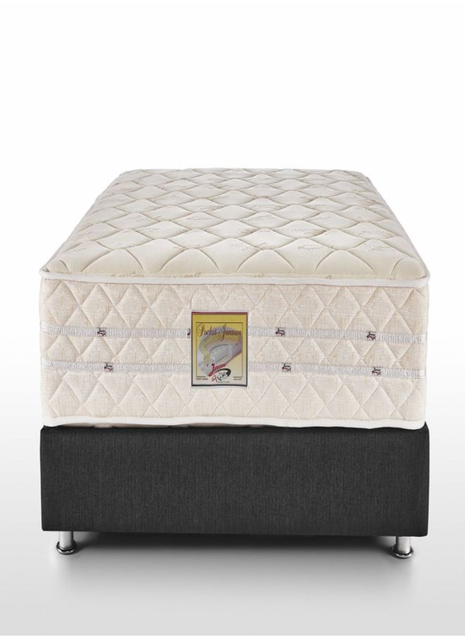 Bed Janssen - Pocket mattress 31cm 160*190 -White - Image 1