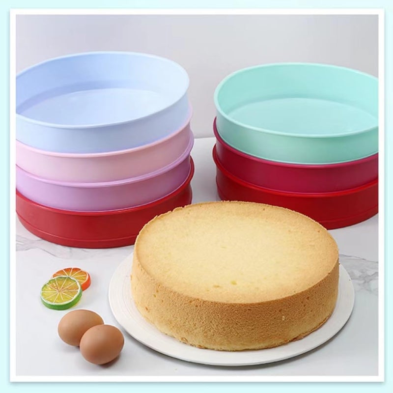 KOOTIPS Springform Cheesecake Pan Protector for 9'',9.5'' Springform, Round Cheesecake Water Bath, Chrismtas Silicone Baking Pan Accessories, Preventing Water from Entering10 inch - Image 4