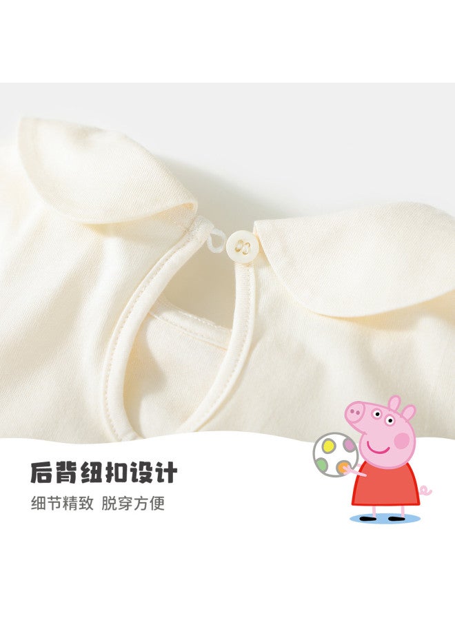 Peppa Pig 25 مجموعة كاجوال رقيقة للبنات صيفية برسوم كرتونية ملابس مريحة للأطفال الرضع - Image 5