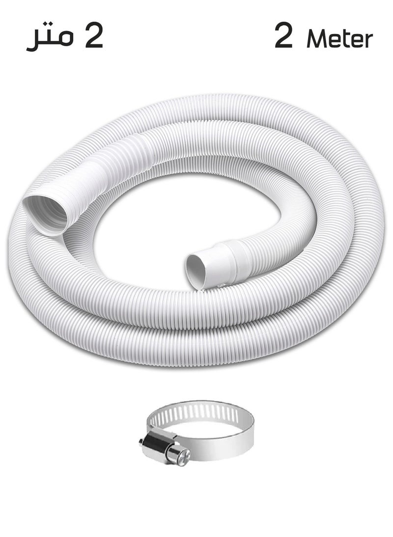 Kana Washing Machine Drain Hose Inlet Pipe Compatible with Most Brands 2 meter - Image 1