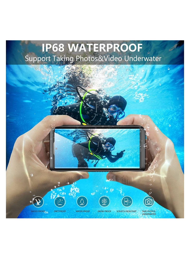 Samsung Galaxy S22 Ultra Case, Built in Screen Protector 360° Full Body Heavy Duty Shockproof IP68 Waterproof Phone Cover for Samsung S22 Ultra 5G 6.8 inch