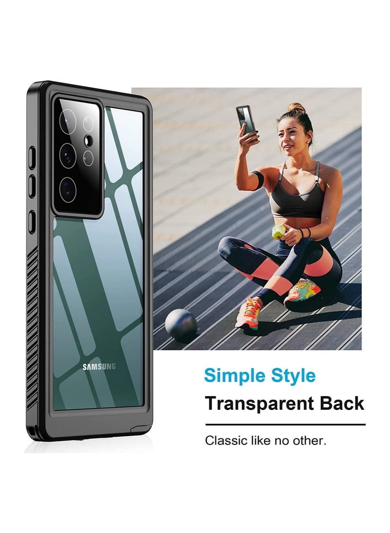 Samsung Galaxy S22 Ultra Case, Built in Screen Protector 360° Full Body Heavy Duty Shockproof IP68 Waterproof Phone Cover for Samsung S22 Ultra 5G 6.8 inch