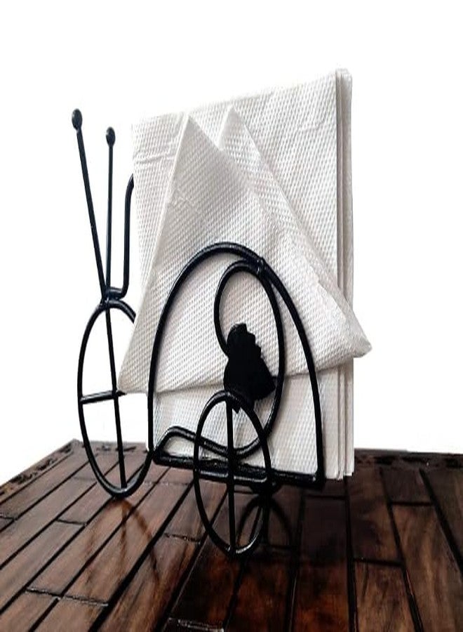 APEROL DESIGN Kitchen Paper Towel Holder, One-Handed Tear Paper Towel Container Bathroom Toilet Tissue Paper Roll Storage Holder (pack of 1) - Image 1