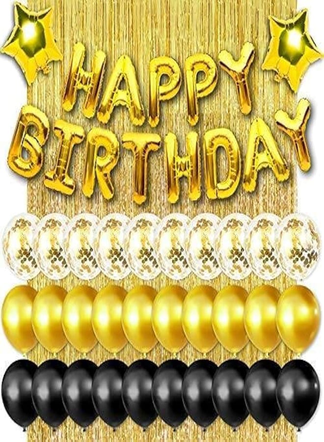 Secret Happy Birthday Balloon Party Decorations Banner