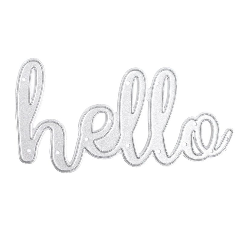 itsy-bitsy Little Birdie Thin Cut Die Hello 1pc - Image 1