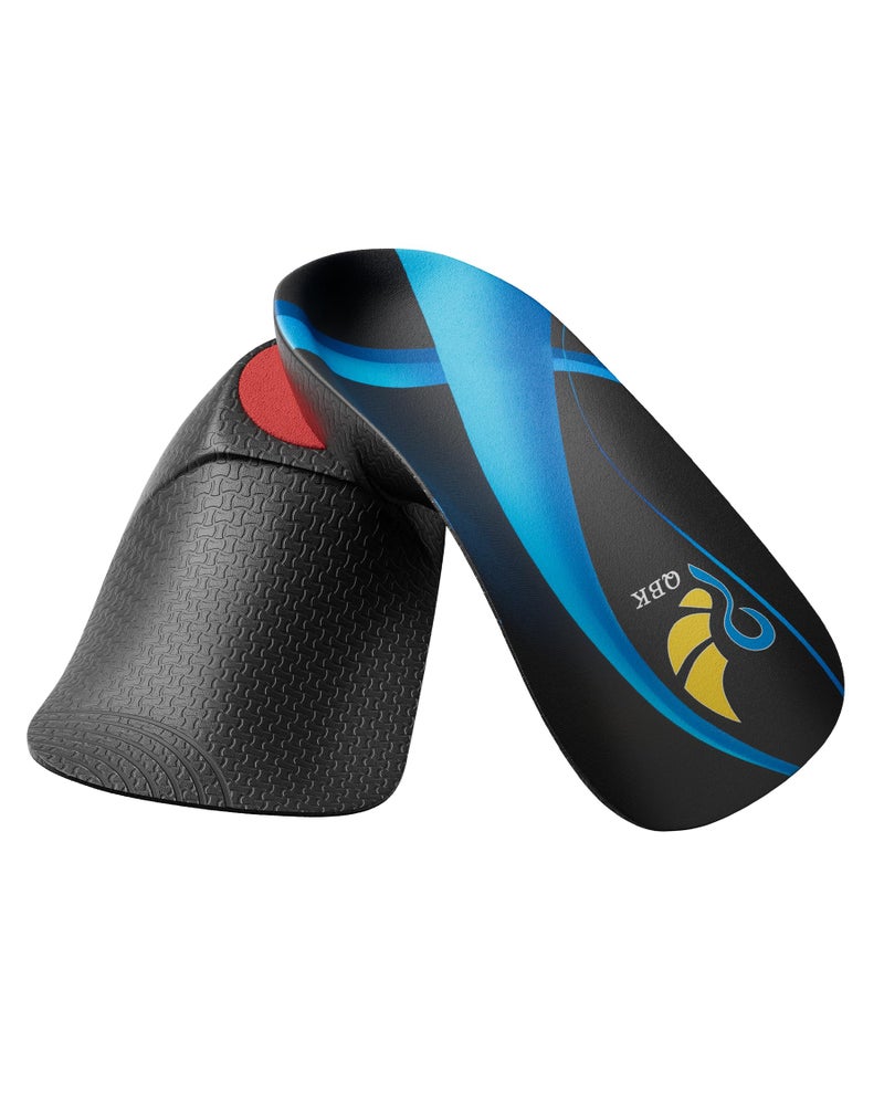 34 Arch Support Insoles for WomenMenQBK Orthotics Shoe Insoles High Arch Supports Shoe Insoles for Plantar Fasciitis Flat Feet OverPronationHeight Increase Insoles Heel Cushion InsertsM
