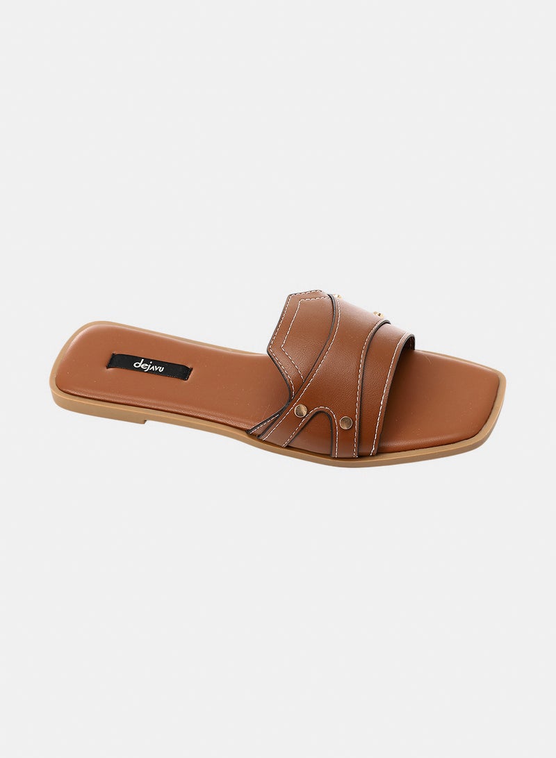 Dejavu Shoes KND-DJTX-002  Easy Slip-on Style Slippers For Women - Image 1
