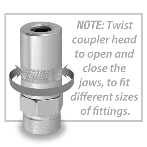 Performance Tool W54293 Clear View Lever Grease Gun - Easily Grease Fittings with Clear View Barrel and Comfortable Lever Action Handle - Image 3