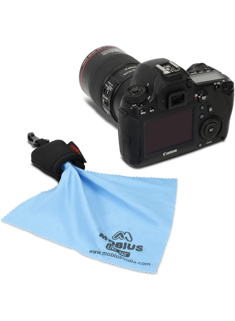 MOBIUS Pro-Maid Camera Lens Cleaner Clothes Set|Spectacles, Mobile/Tablet/Laptop Screen, Watch Dial, Camera Screen and Binocular Optics Cleaning Cotton Clothe - Image 4