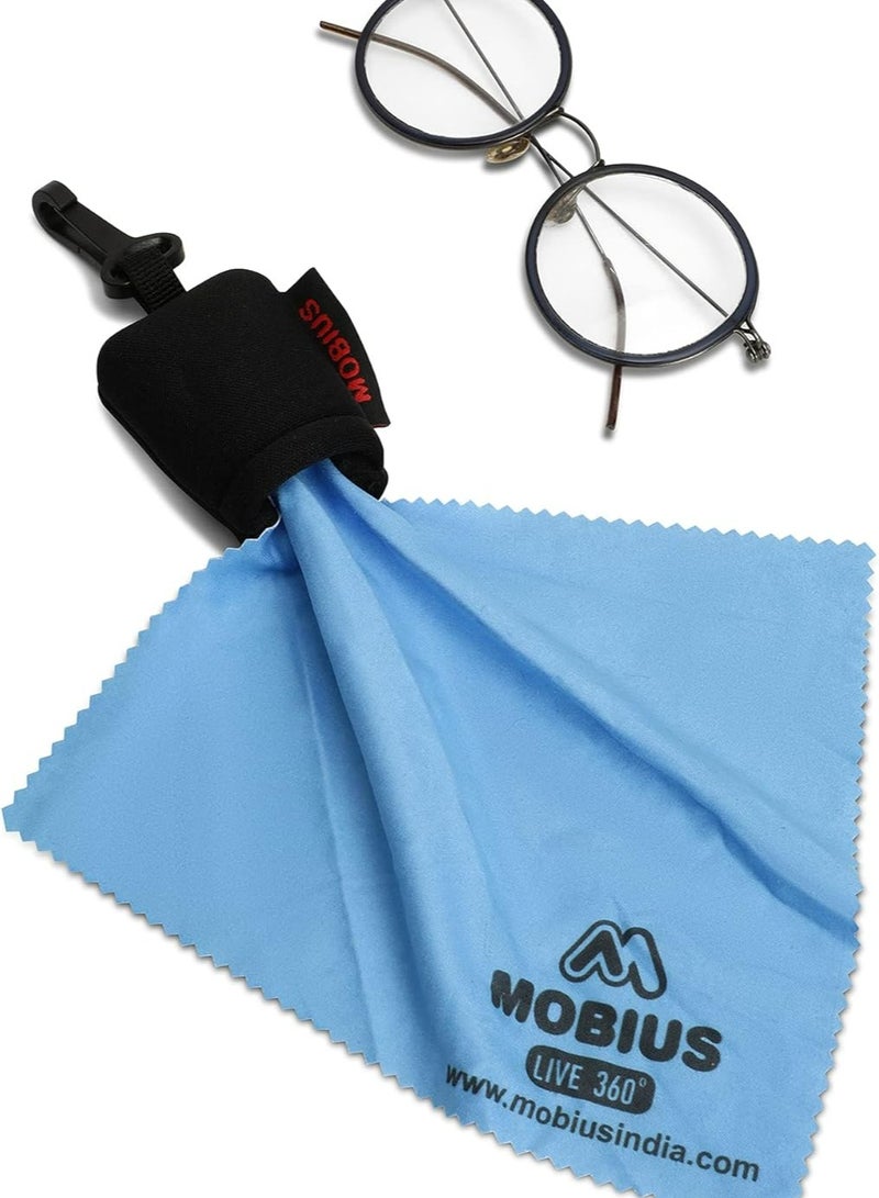 MOBIUS Pro-Maid Camera Lens Cleaner Clothes Set|Spectacles, Mobile/Tablet/Laptop Screen, Watch Dial, Camera Screen and Binocular Optics Cleaning Cotton Clothe - Image 3