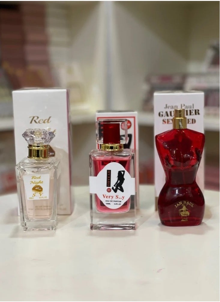 هوت مجموعة 3 عطور فرمونيه اصليه 