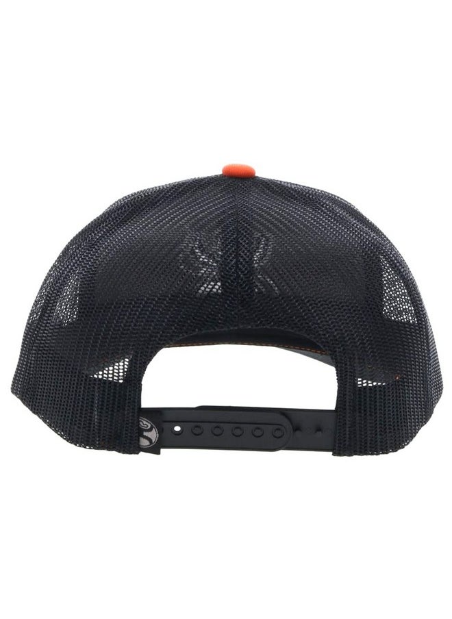 HOOEY Arc Adjustable Snapback Mesh Back Trucker Hat (Orange/Black) - pzsku/ZCA47AC7F43F10A37543DZ/45/_/1741329781/c7e0e3a9-f130-4ef2-ba4d-2df9686deacd