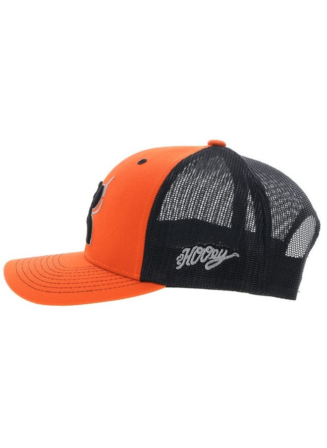 HOOEY Arc Adjustable Snapback Mesh Back Trucker Hat (Orange/Black) - pzsku/ZCA47AC7F43F10A37543DZ/45/_/1741329782/16311a7c-7f75-4b4e-8a65-0fda0eb2e28a